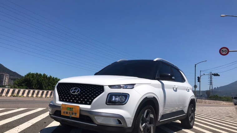 2021 Hyundai Venue GLB 1.6L 雙色黑屋頂 Apple Carplay 一手車 原廠保養