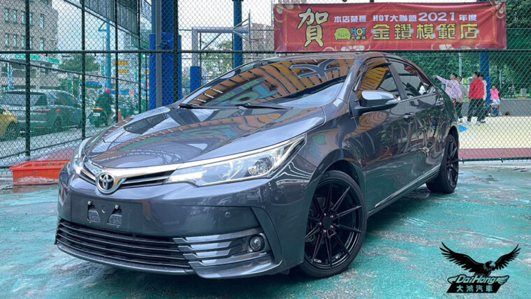 2017 ALTIS 小改款 卡夢方向盤 抬頭顯示 KEY GO摸門
