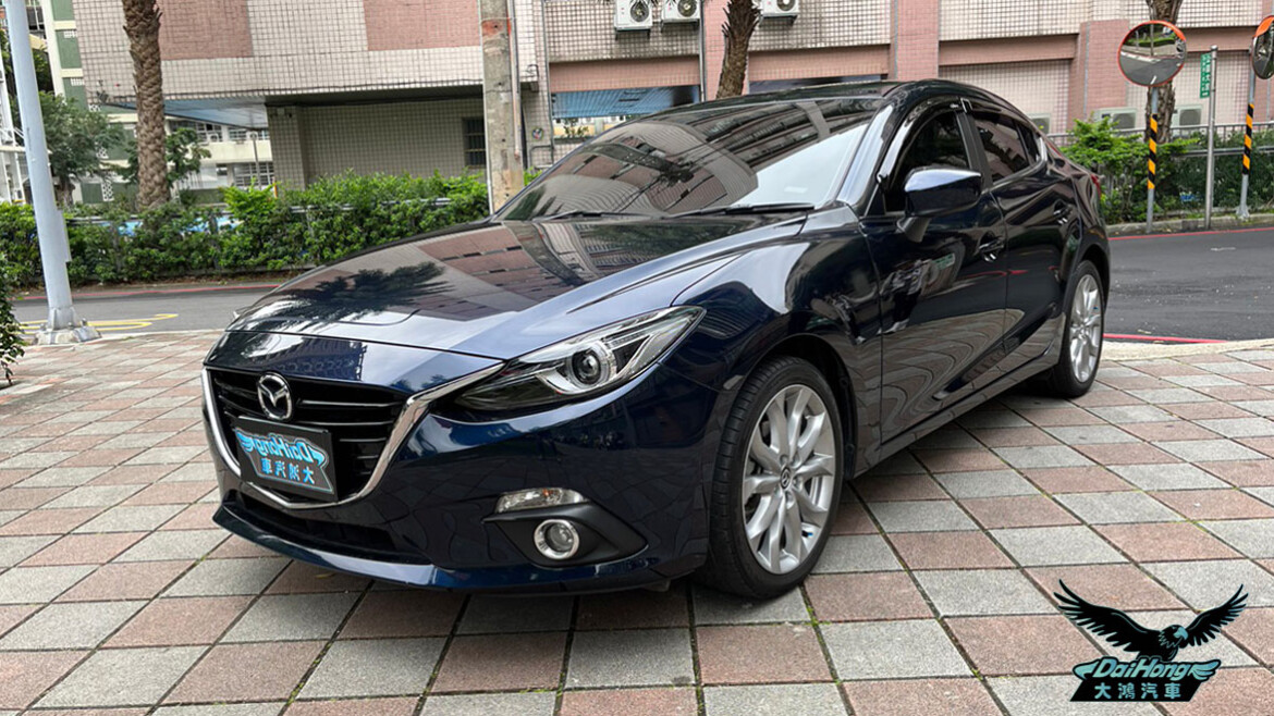 2016 Mazda 3 4D 2.0 旗艦型 跑少超優