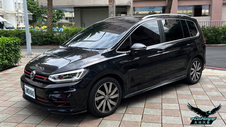 2017福斯 Touran 330 TDI R-Line 認證車 稀有車款頂配